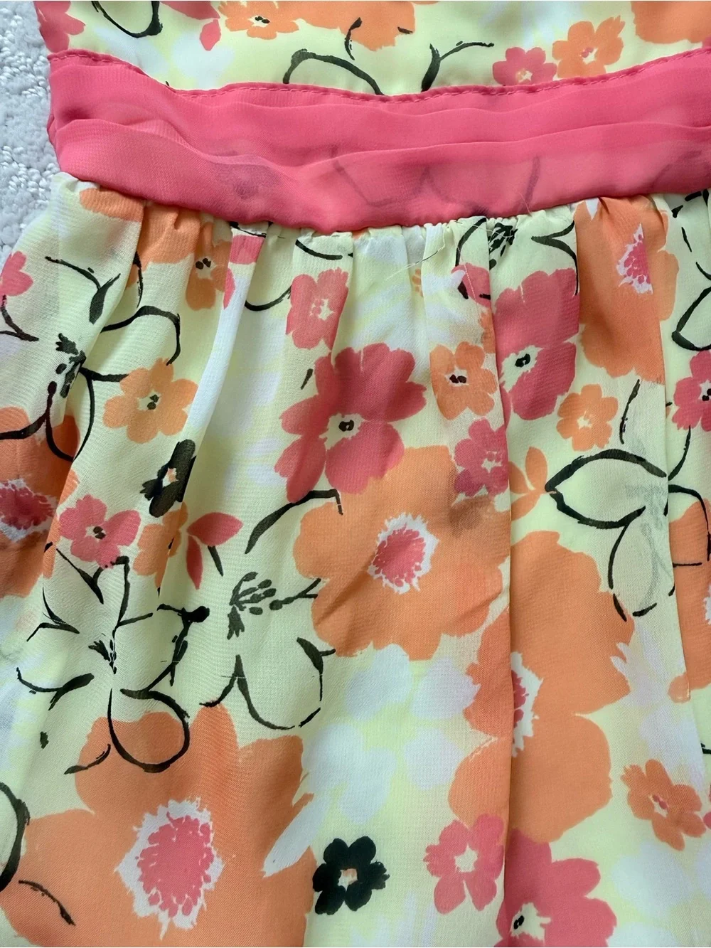 Rachel Zoe Pink Gauze Dress & Floral Sundress bundle, Size 3T